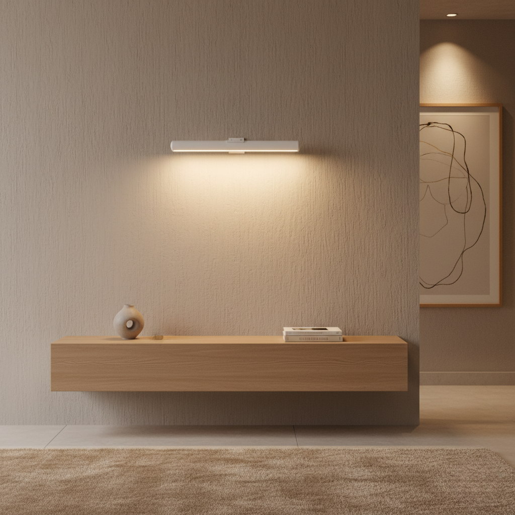 GalleryGlow | Elegant Wireless Wall Light Adjustable LED for Artwork Display