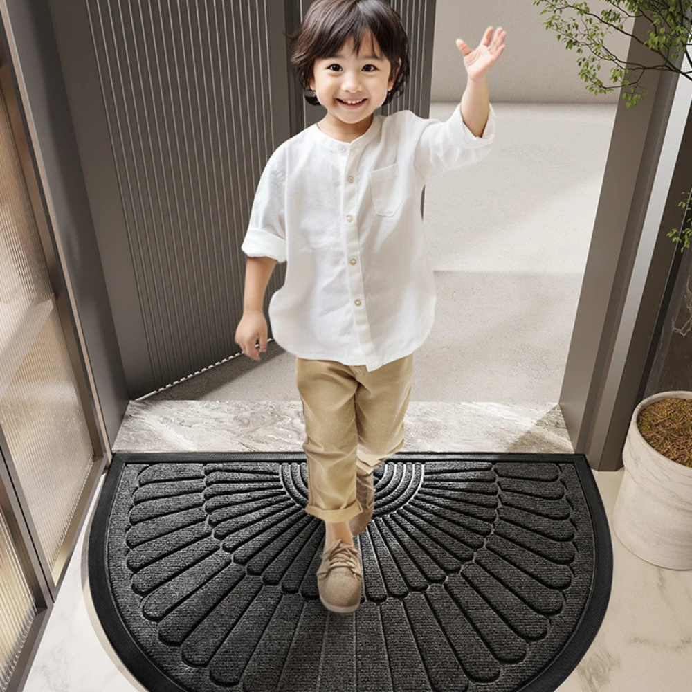Stepra - Modern Non-Slip Outdoor Welcome Doormat for Front Door or Entryway