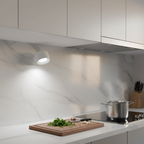 Pivot Easy-Stick - 360° Wireless Wall Sconce, Cordless LED, Battery Powered, USB Rechargeable