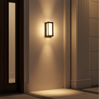 Modern Outdoor Wall Light - Waterproof LED Outdoor Wall Lantern for Garden & Porch