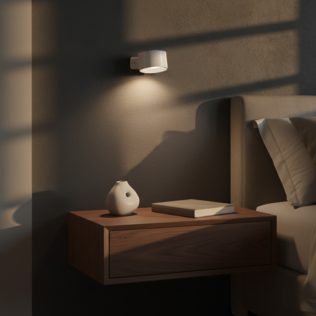 Pivot Easy-Stick - 360° Wireless Wall Sconce, Cordless LED, Battery Powered, USB Rechargeable