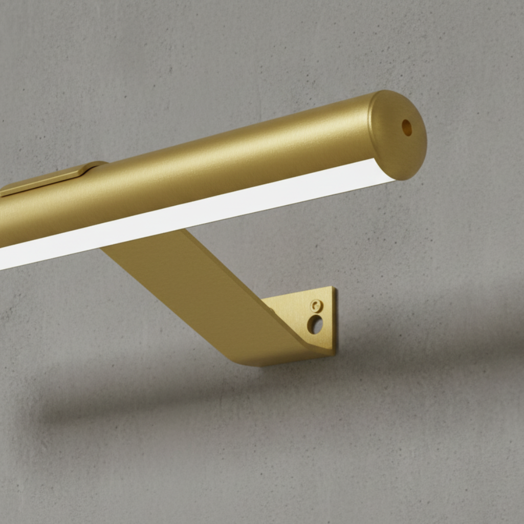 GalleryGlow | Elegant Wireless Wall Light Adjustable LED for Artwork Display