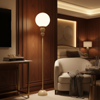 Clavora | Elegant Modern LED Floor Lamp for Living Room and Office