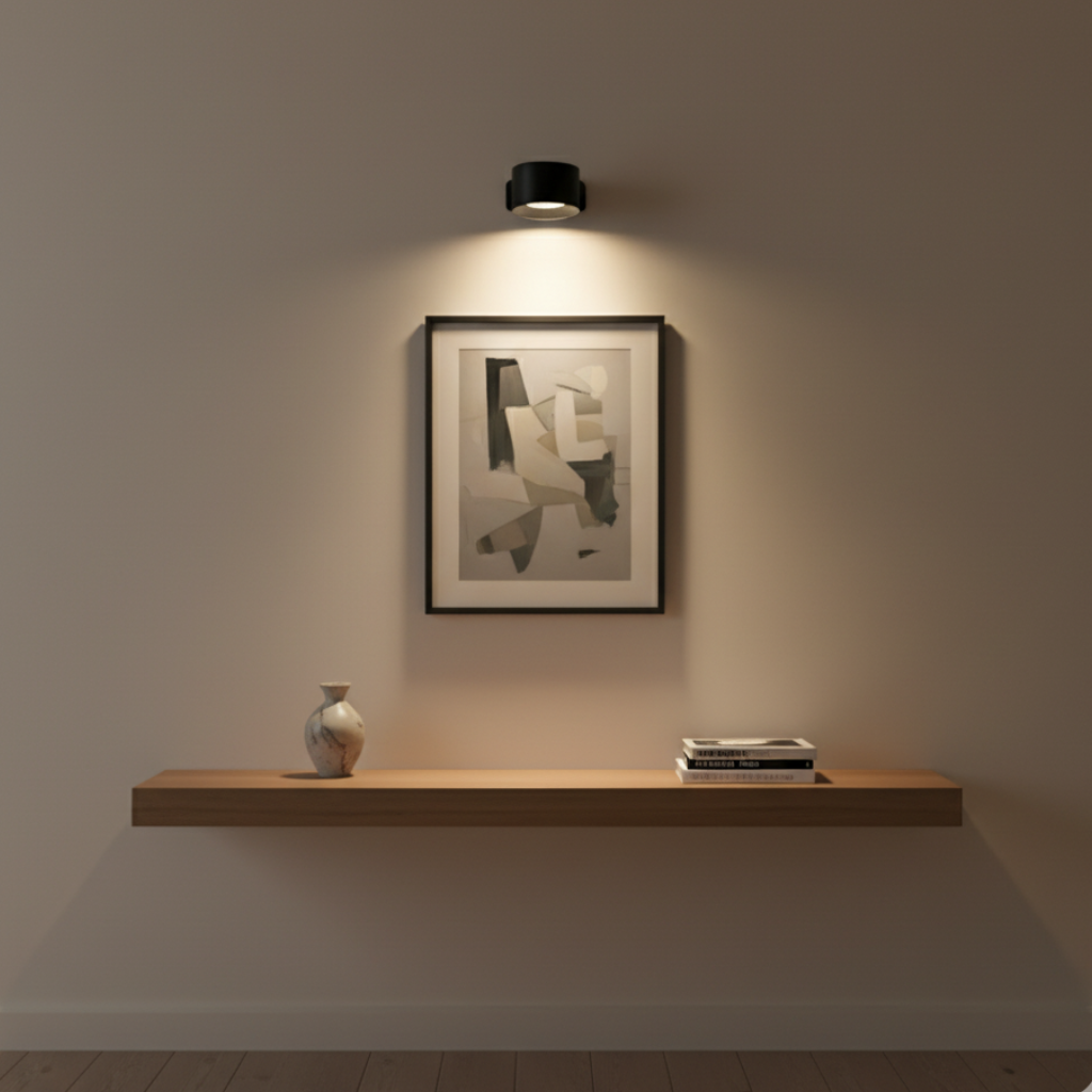 Pivot Easy-Stick - 360° Wireless Wall Sconce, Cordless LED, Battery Powered, USB Rechargeable