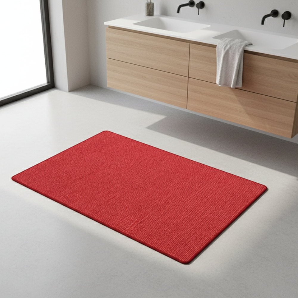 Premium Non-Slip Bathroom Rug | Washable Absorbent Bath Mat for Bathroom Floors
