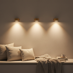 Pivot Easy-Stick - 360° Wireless Wall Sconce, Cordless LED, Battery Powered, USB Rechargeable