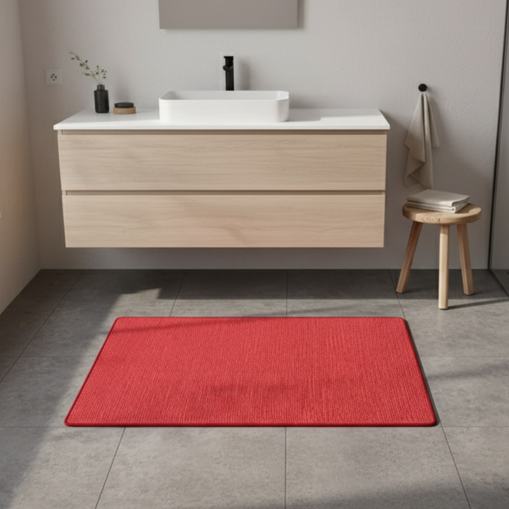 Premium Non-Slip Bathroom Rug | Washable Absorbent Bath Mat for Bathroom Floors
