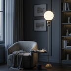 Clavora | Elegant Modern LED Floor Lamp for Living Room and Office
