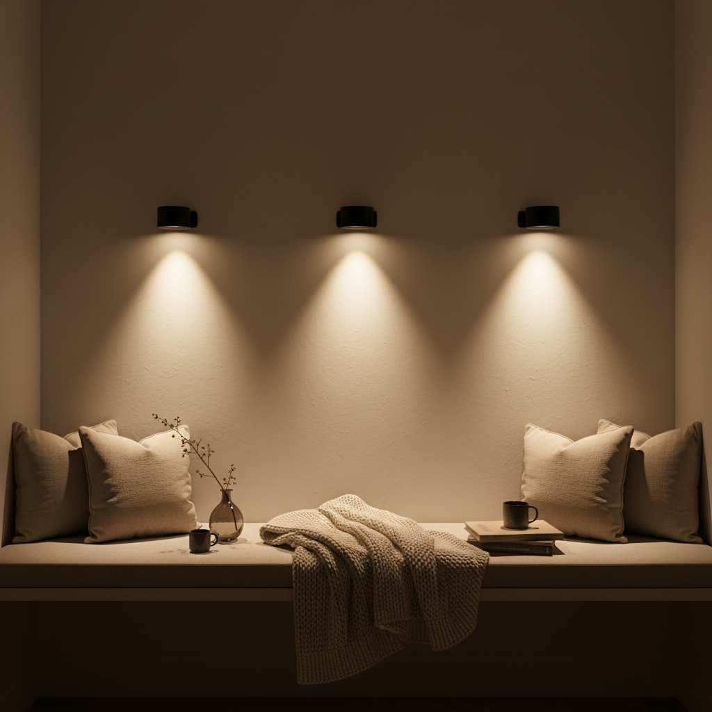 Pivot Easy-Stick - 360° Wireless Wall Sconce, Cordless LED, Battery Powered, USB Rechargeable