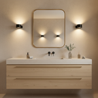 Pivot Easy-Stick – 360° Wireless Dual-Direction LED Wall Sconce, Battery Powered, USB Rechargeable