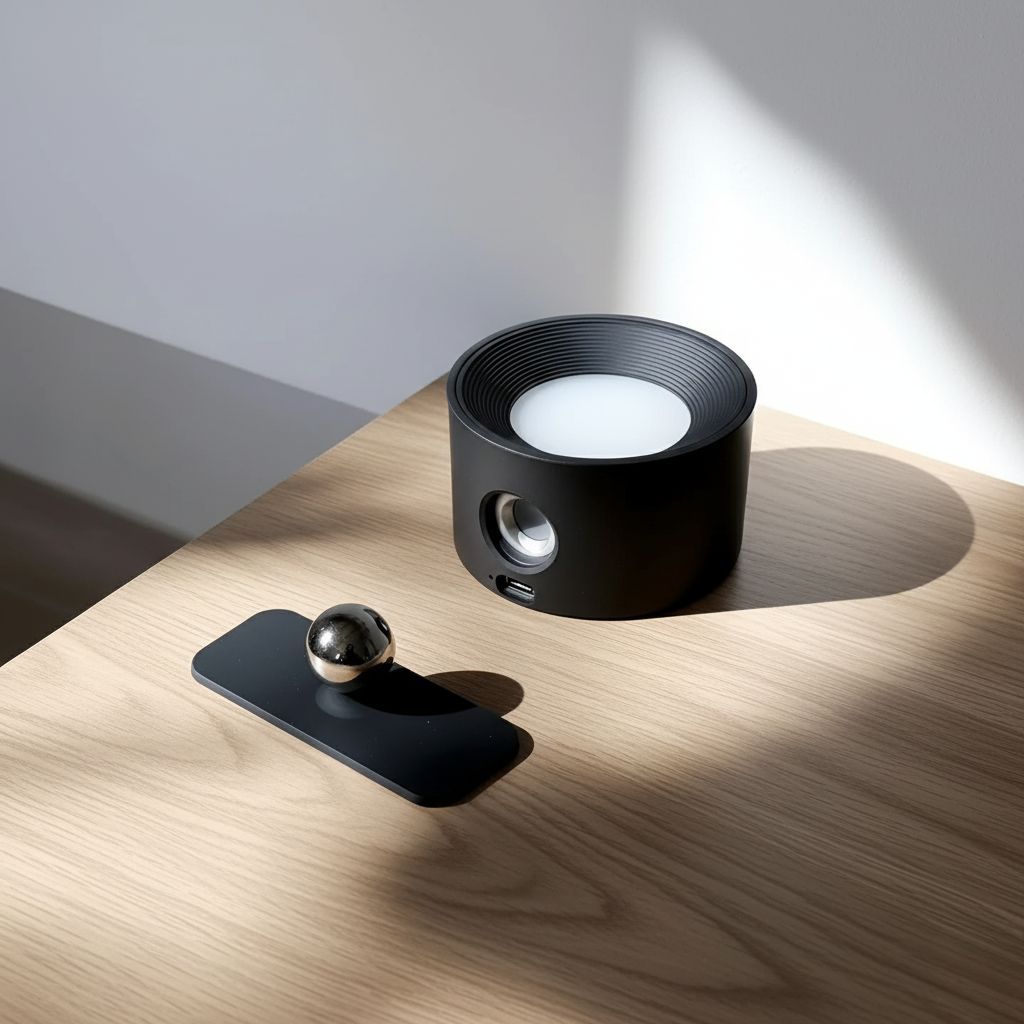 Pivot Easy-Stick - 360° Wireless Wall Sconce, Cordless LED, Battery Powered, USB Rechargeable