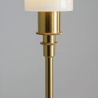 Scandinavian Style Glass Table Lamp - Minimalist LED Bedside & Desk Lighting