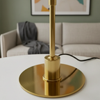 Scandinavian Style Glass Table Lamp - Minimalist LED Bedside & Desk Lighting