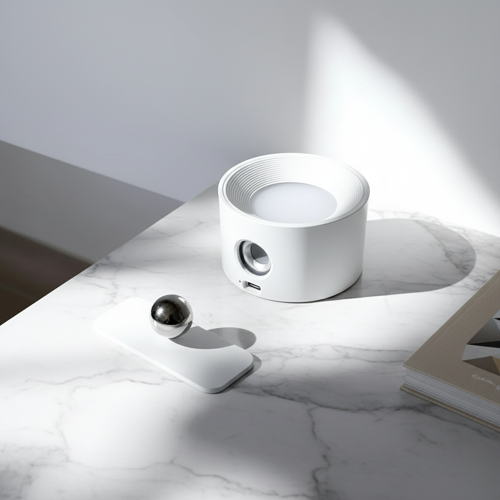 Pivot Easy-Stick - 360° Wireless Wall Sconce, Cordless LED, Battery Powered, USB Rechargeable