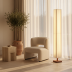 Hikari | Elegant Modern Japanese Floor Lamp with Soft Warm LED Light