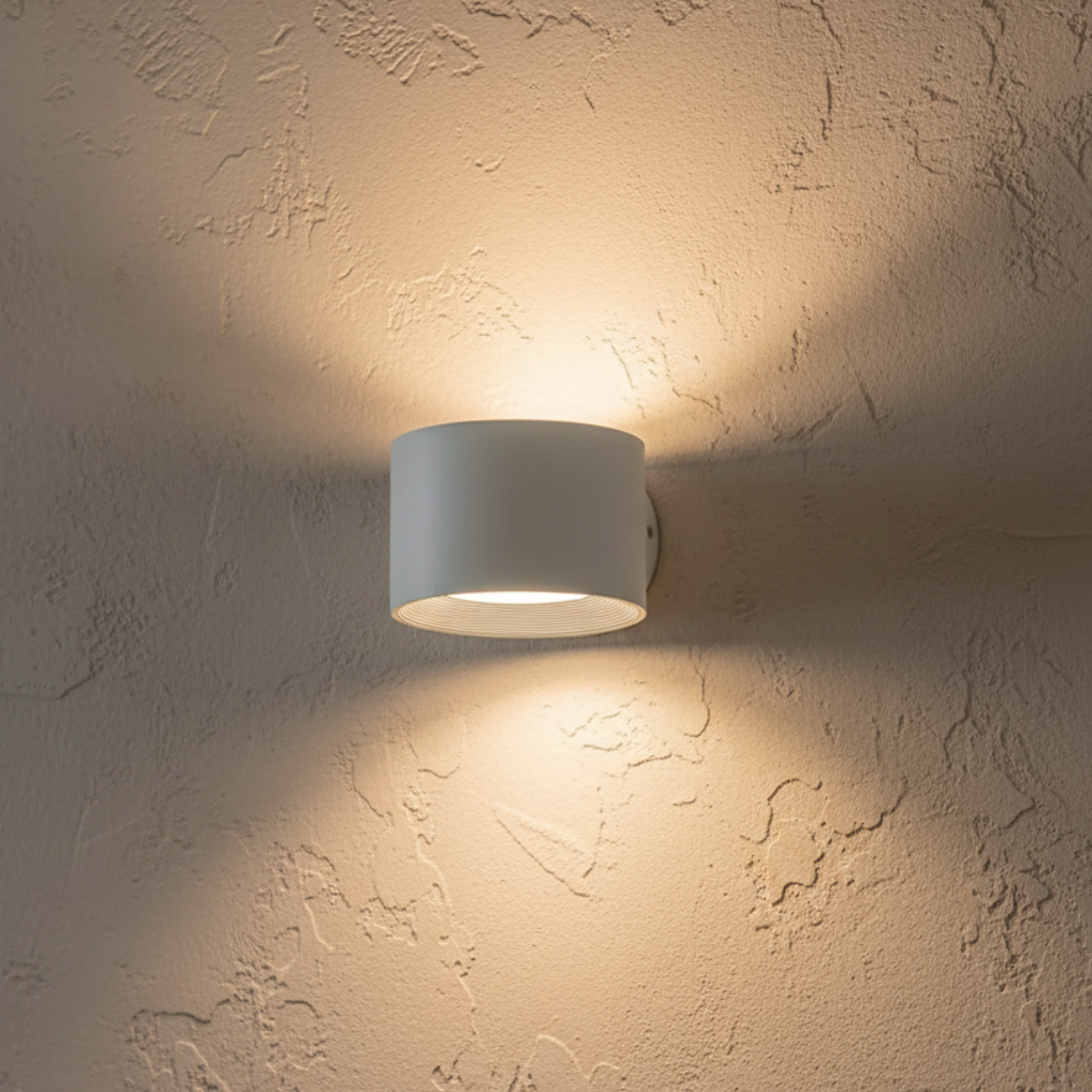 Pivot Easy-Stick – 360° Wireless Dual-Direction LED Wall Sconce, Battery Powered, USB Rechargeable
