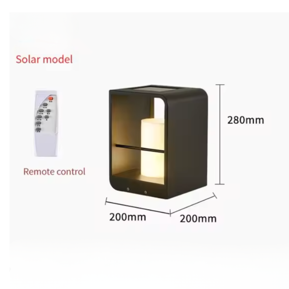 Elegant Outdoor Solar Lights - Eco-Friendly LED Garden Illumination