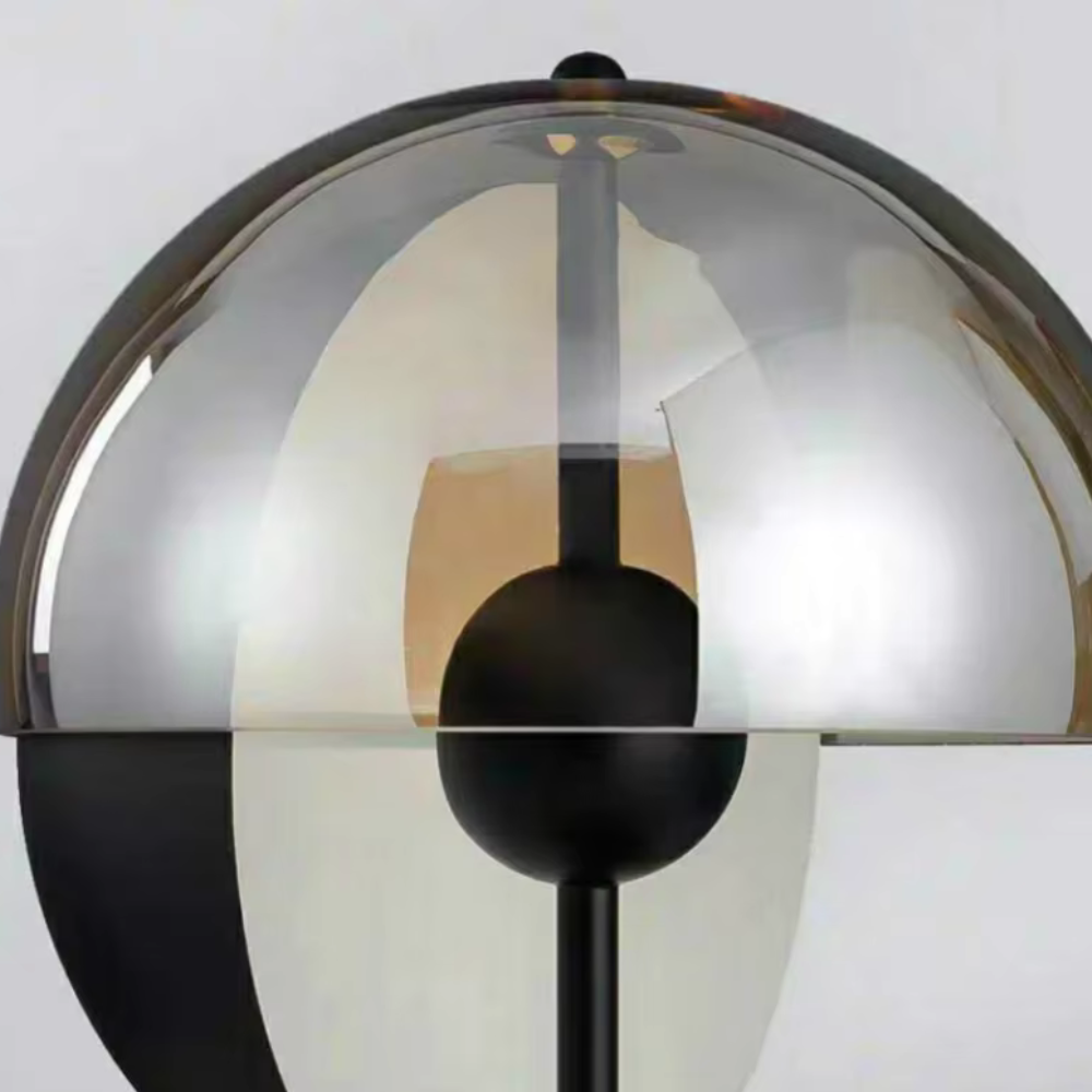 Neralith Soma Modern Floor Lamp - Elegant Glass Standing Lamp for Living Room
