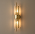 Elegant Crystal Wall Sconce - Adjustable LED Wall Lights for Modern Spaces