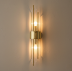 Elegant Crystal Wall Sconce - Adjustable LED Wall Lights for Modern Spaces
