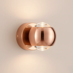 Diabolo Wall Light - Sculptural Hourglass Sconce with Dual Beam Illumination