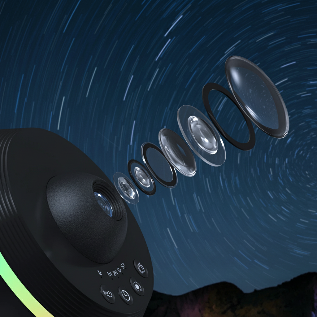 CelestialSphere | Stunning 4K Ultra HD Starfield Projector for Home Ambiance