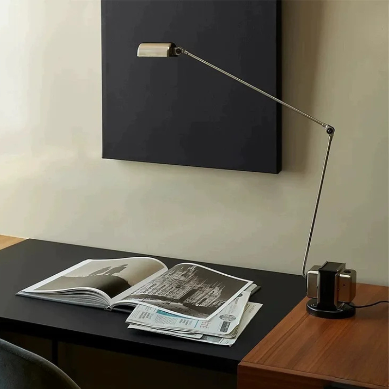 PivotLamp | Minimalist Modern LED Desk Lamp with Adjustable Arm