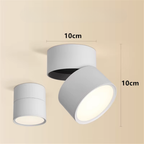 Sleek Adjustable LED Spotlight Ceiling Light for Modern Interiors