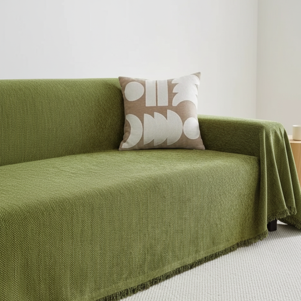 Chic Living - Modern Pet-Friendly Couch Cover with Water-Resistant Finish