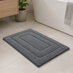 CloudStep Non-Slip Microfiber Bath Mat | Ultra-Absorbent Bathroom Rug for Modern Decor