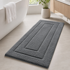 CloudStep Non-Slip Microfiber Bath Mat | Ultra-Absorbent Bathroom Rug for Modern Decor