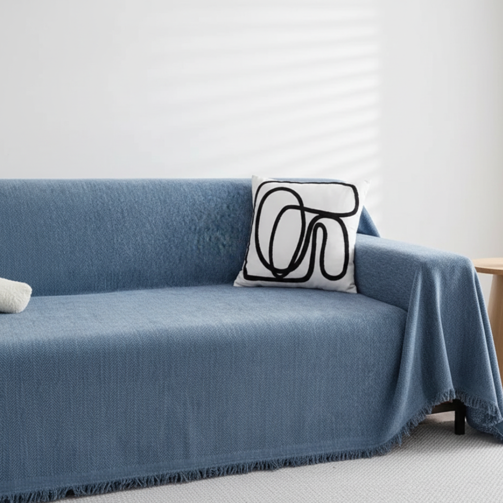 Chic Living - Modern Pet-Friendly Couch Cover with Water-Resistant Finish