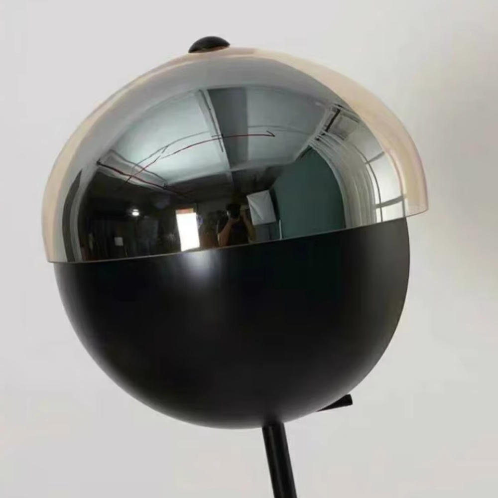 Neralith Soma Modern Floor Lamp - Elegant Glass Standing Lamp for Living Room