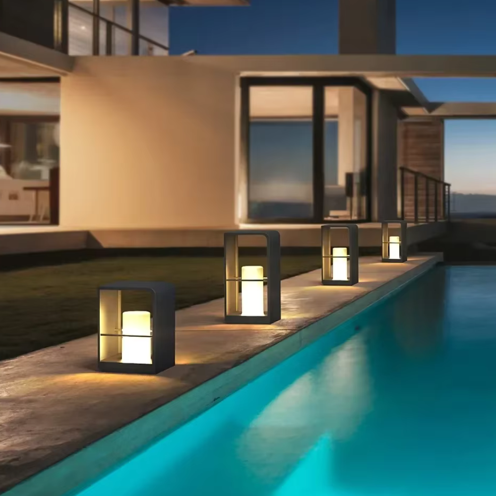 Elegant Outdoor Solar Lights - Eco-Friendly LED Garden Illumination