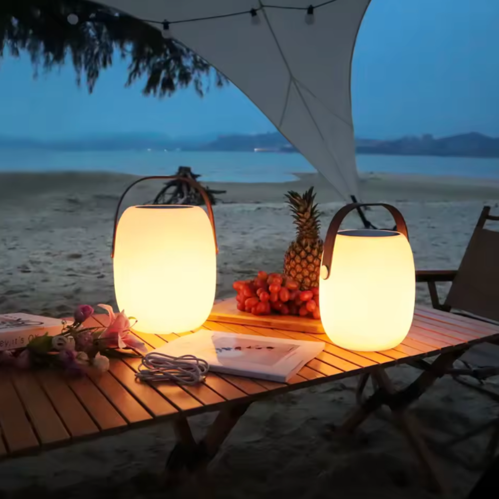 Elegant Solar Outdoor LED Lamp for Garden & Terrace Use