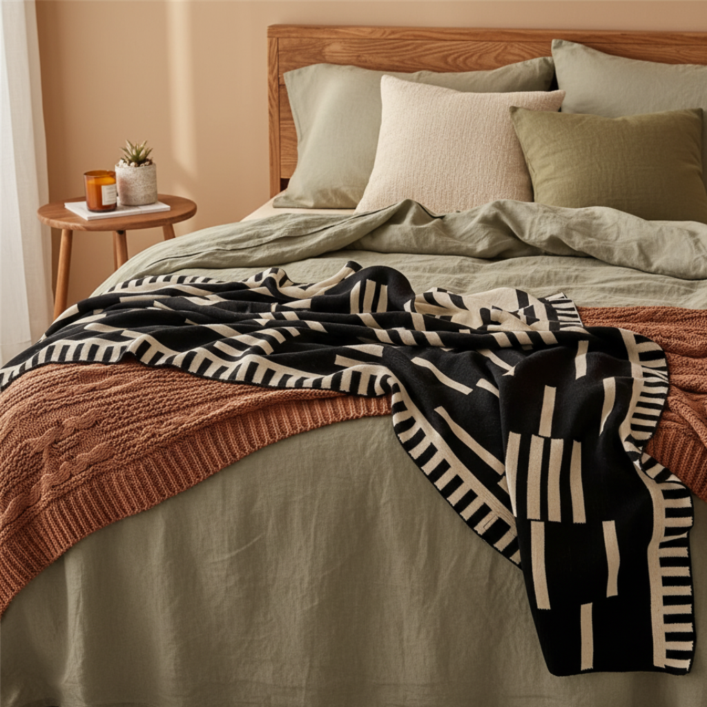 CozyNest Ultra-Soft Plush Blanket - Lightweight Fleece Throw for Comfort
