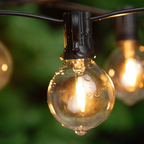 Outdoor Solar String Lights - LED Globe Patio Lights for Garden Decor