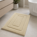 CloudStep Non-Slip Microfiber Bath Mat | Ultra-Absorbent Bathroom Rug for Modern Decor