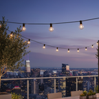 Outdoor Solar String Lights - LED Globe Patio Lights for Garden Decor