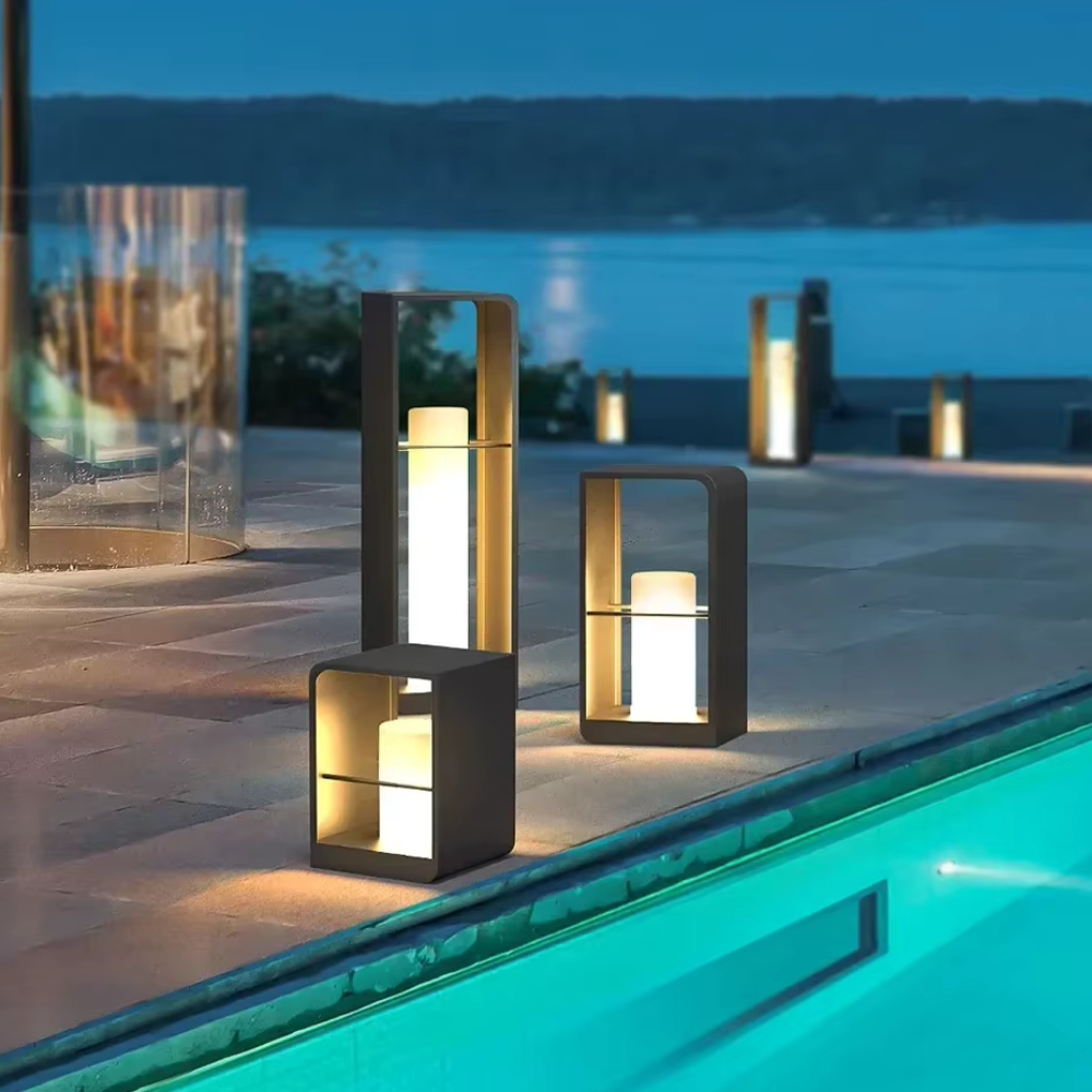 Elegant Outdoor Solar Lights - Eco-Friendly LED Garden Illumination