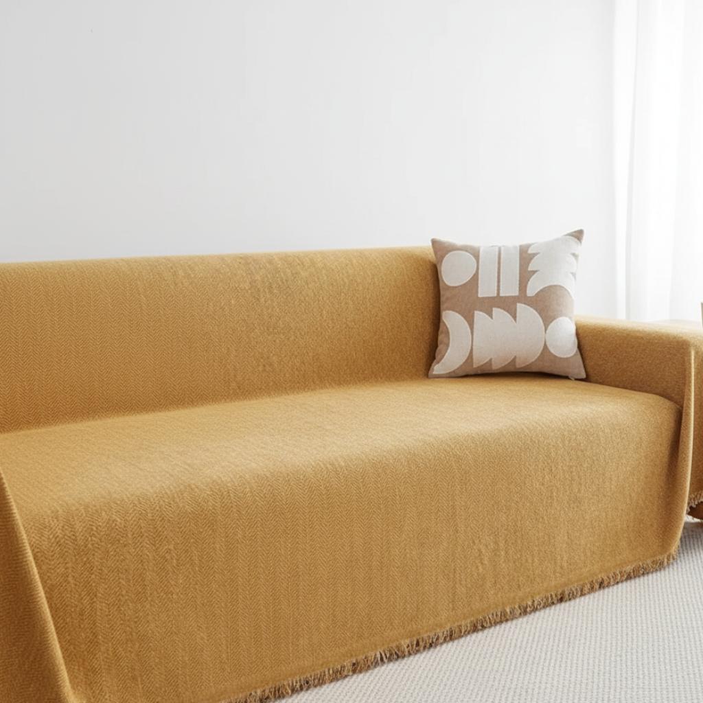 Chic Living - Modern Pet-Friendly Couch Cover with Water-Resistant Finish