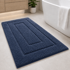 CloudStep Non-Slip Microfiber Bath Mat | Ultra-Absorbent Bathroom Rug for Modern Decor