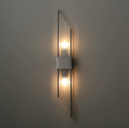 Elegant Crystal Wall Sconce - Adjustable LED Wall Lights for Modern Spaces