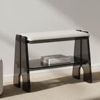 Modern Minimalist Shoe Storage Cabinet - 2/3 Tier Cotton Linen Design for Entryway