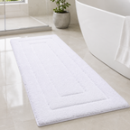 CloudStep Non-Slip Microfiber Bath Mat | Ultra-Absorbent Bathroom Rug for Modern Decor