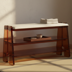 Modern Minimalist Shoe Storage Cabinet - 2/3 Tier Cotton Linen Design for Entryway