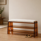Modern Minimalist Shoe Storage Cabinet - 2/3 Tier Cotton Linen Design for Entryway