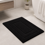 CloudStep Non-Slip Microfiber Bath Mat | Ultra-Absorbent Bathroom Rug for Modern Decor