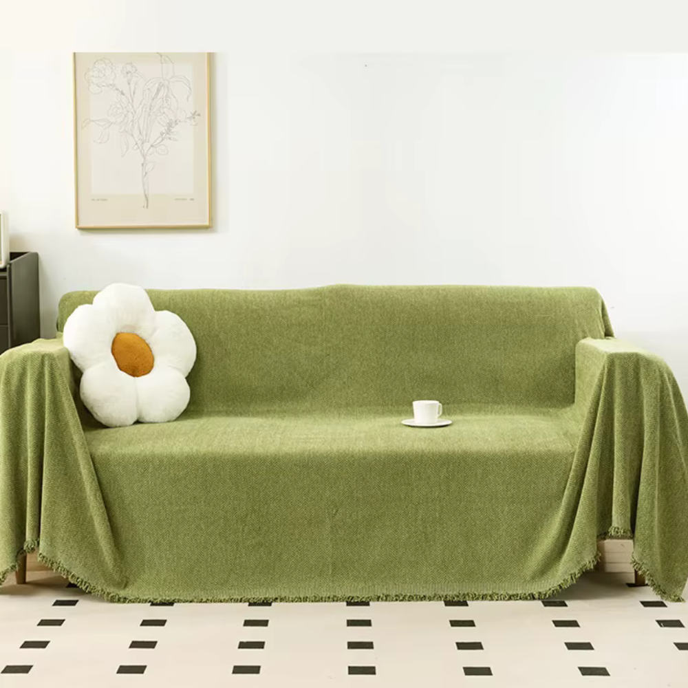 Chic Living - Modern Pet-Friendly Couch Cover with Water-Resistant Finish