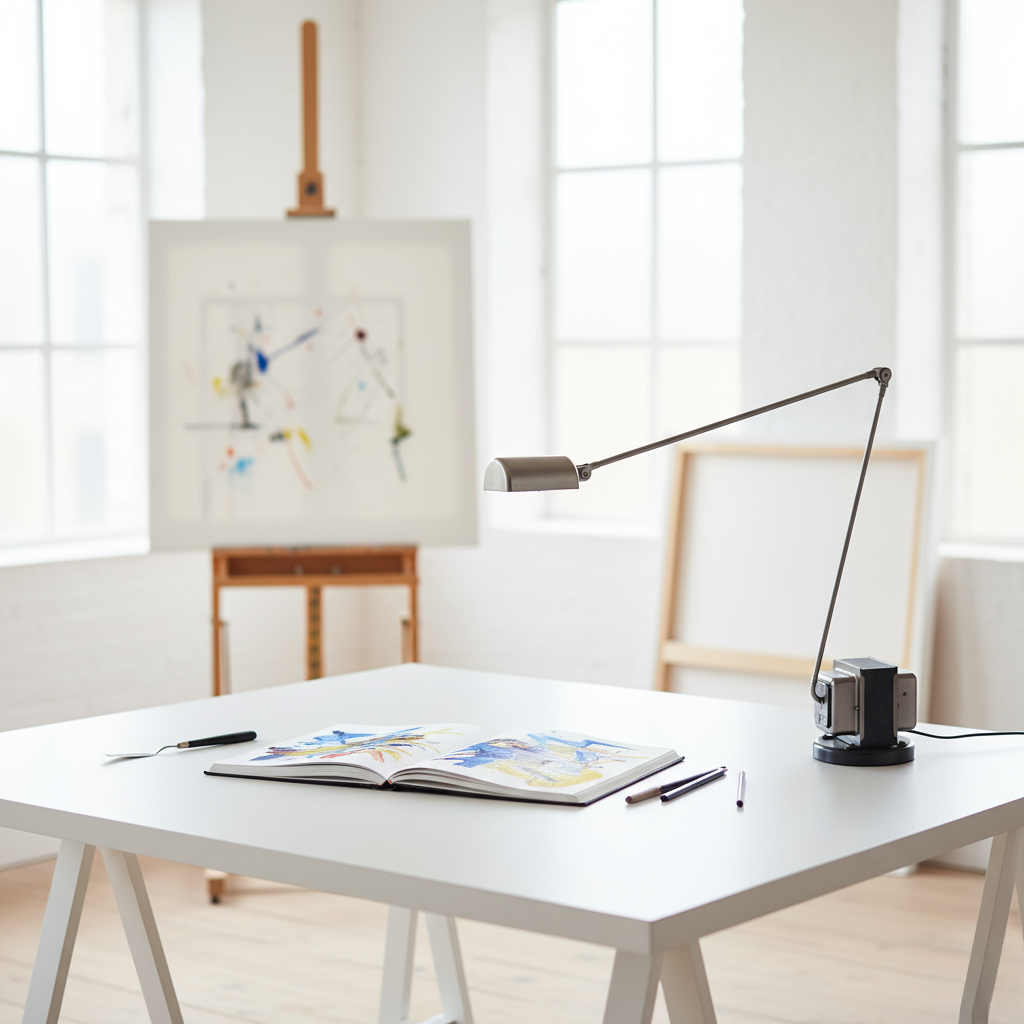 PivotLamp | Minimalist Modern LED Desk Lamp with Adjustable Arm